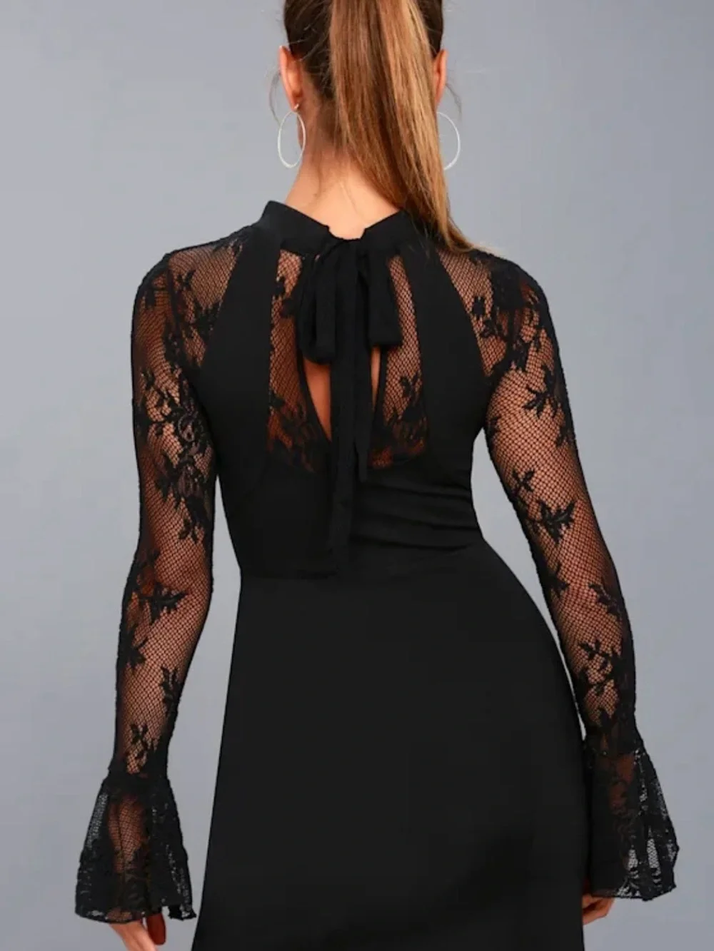 Free People Lace bodycon dress